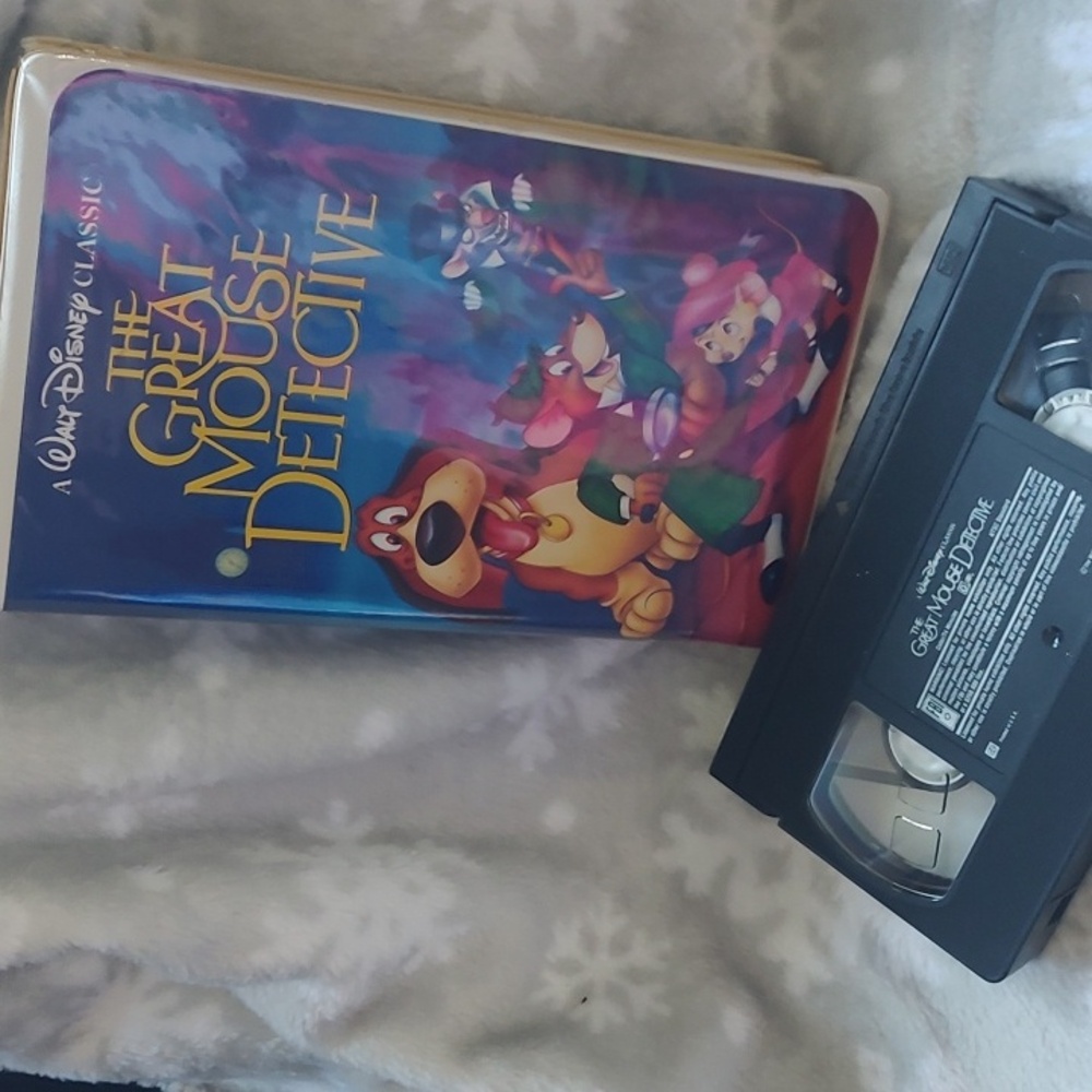 "The Great Mouse Detective" VHS - 📼 🍿 Movie